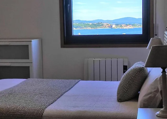 Un Rincon Con Vistas A La Ria, Playa Y Parking. Διαμέρισμα Ribeira